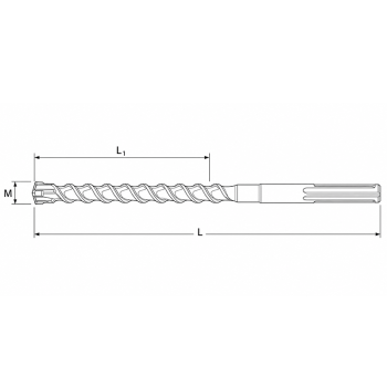 category Свредло за перфоратор SDS PLUS-V II Fischer blueprint thumb