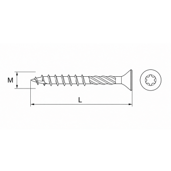 category Винт за дърво torx 17 торнадо несертифициран blueprint thumb