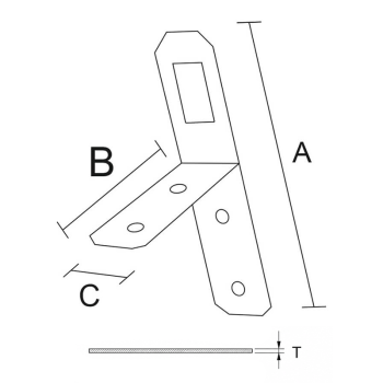 category Окачвач Т-образен, поцинкован blueprint thumb