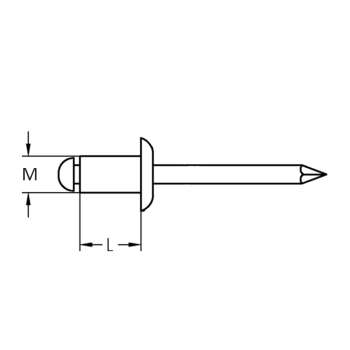 category Поп-нит, DIN 7337A, Al/St, RAL 3009 blueprint thumb
