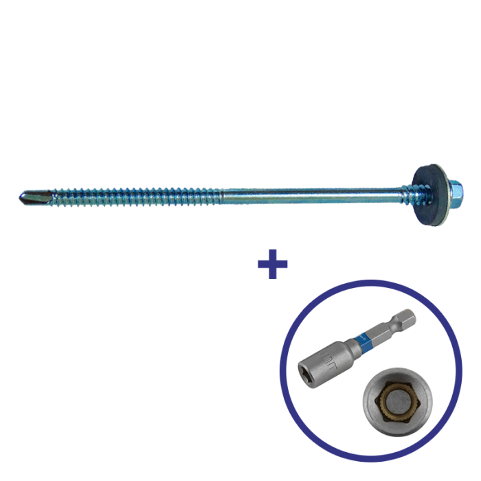 krepezhgroup product DIN 7504 К за сандвич панели 12мм свредло М5,5/6,3х120 image