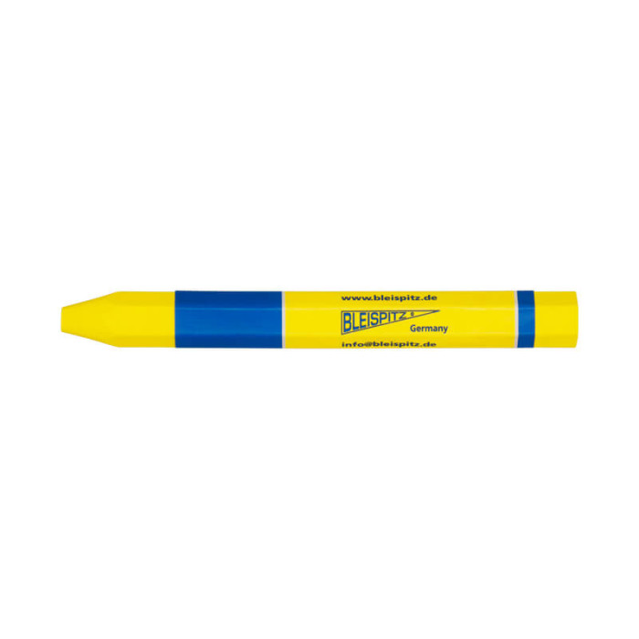 krepezhgroup product Bleispitz Маркиращ восъчен пастел с етикет, жълт image