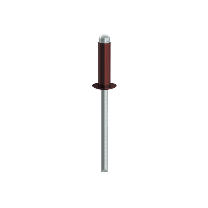 krepezhgroup product Поп-нит, DIN 7337A, Al/St, RAL 8017 Ø 3 x 6 image