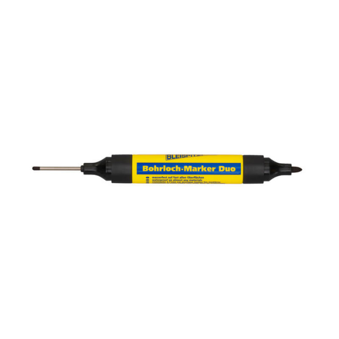 krepezhgroup product Bleispitz Маркер за дълбоки отвори DUO 1.5-3mm, черен, блистер image