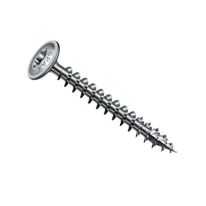 krepezhgroup product Винт за дървена конструкция SPAX - T 88193 с пълна резба, фланцова глава и T-STAR задвижване, A2 (100 бр.) image