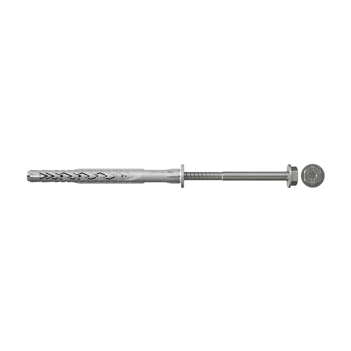 krepezhgroup product Дюбел с винт шестостенна глава TORX FISCHER SXRL 10 x 80 FUS A4 image