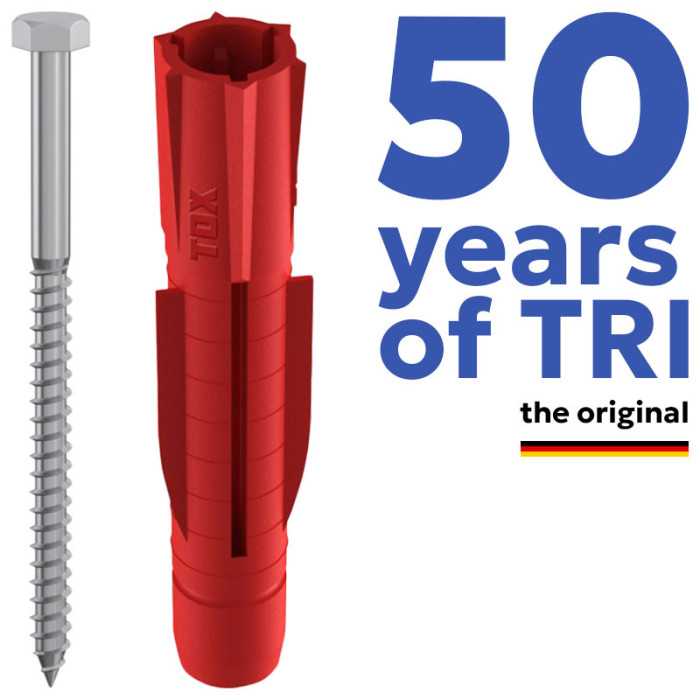 krepezhgroup product Дюбел TOX TRI ORIGINAL с винт шестостенна глава Ф12х71 image