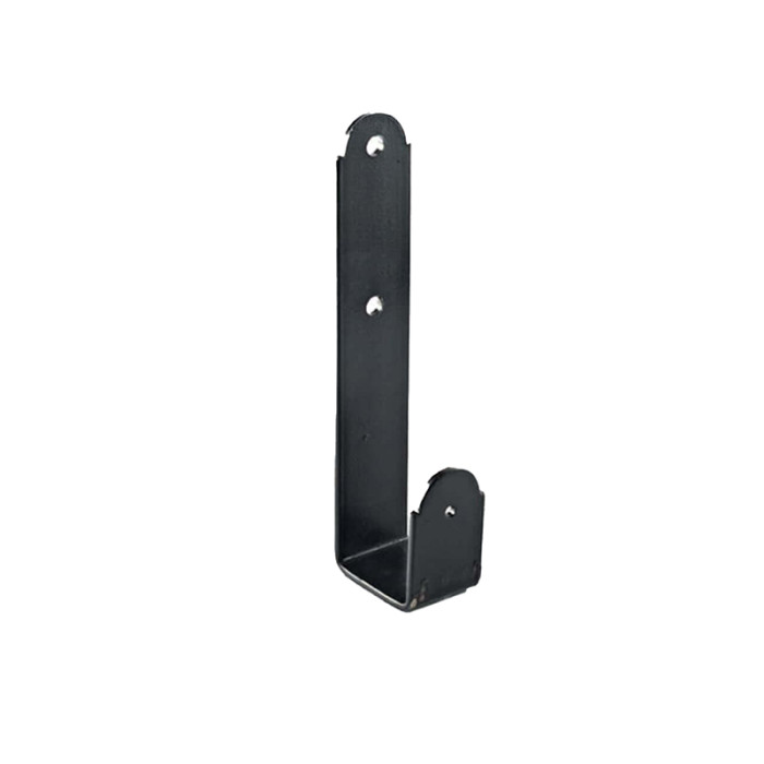 krepezhgroup product Държач за греда, J - образен, ЧЕРЕН (2 бр.) image