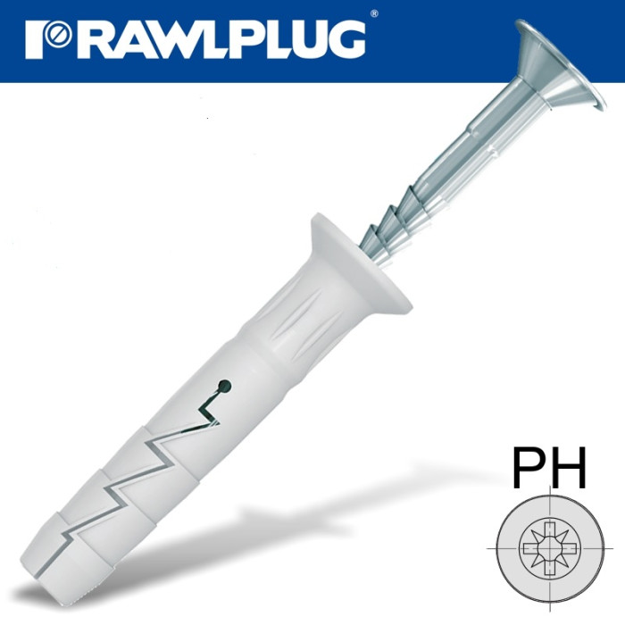 krepezhgroup product Пирон дюбел найлон R-FX-N за тухла и бетон М8х120 (50 бр.) image