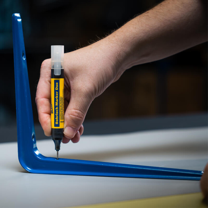 krepezhgroup product Bleispitz Маркер за дълбоки отвори DUO 1.5-3mm, черен, блистер image